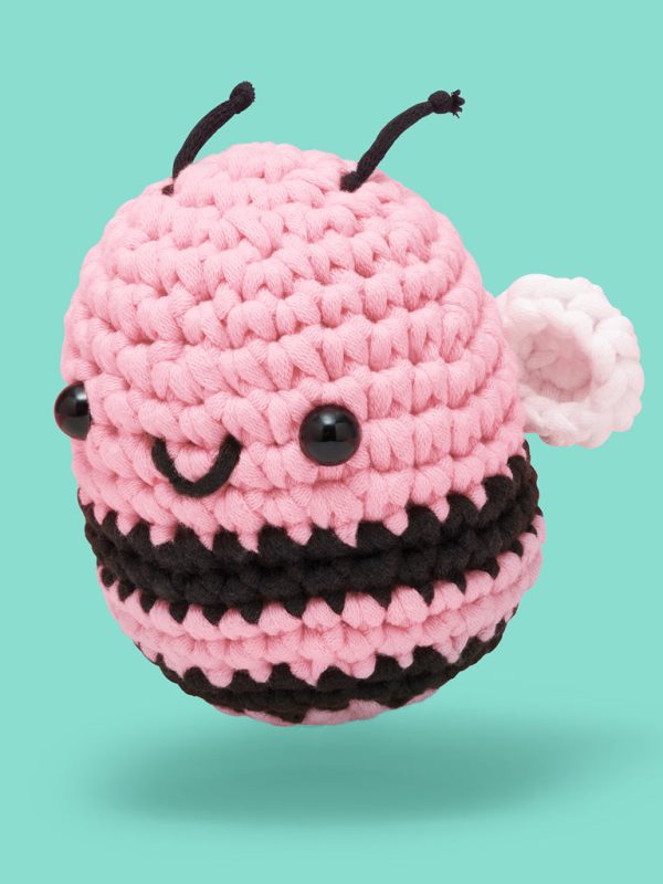 Cornelius the Bee Pink Crochet Kit