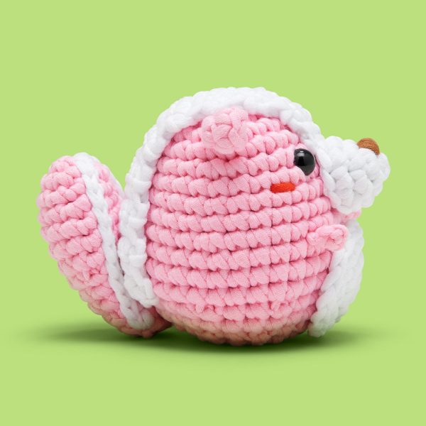 Andre the Skunk Pink Crochet Kit