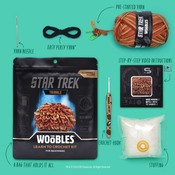Tribble Crochet Kit