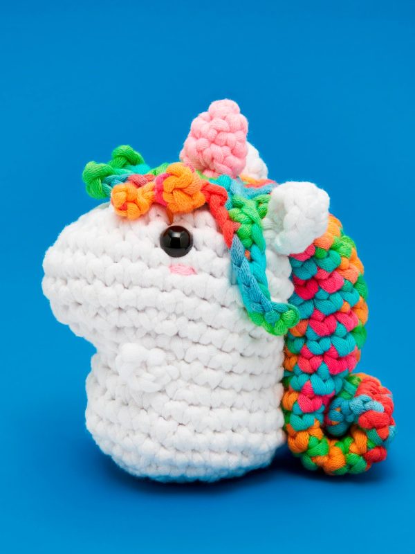Billy the Unicorn Rainbow Crochet Kit